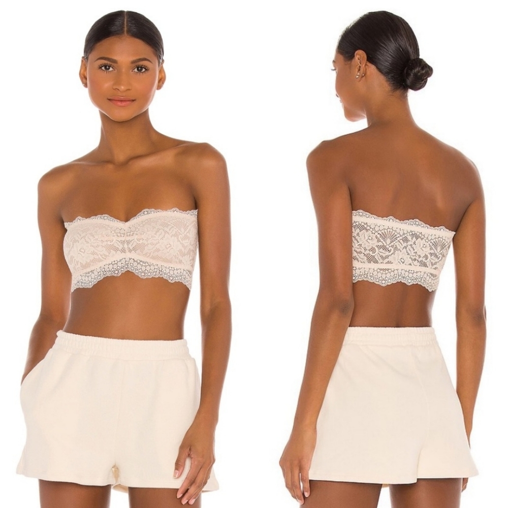 π€ Free People Lacy Looks Bandeau Bra π€ - Picture 1 of 7